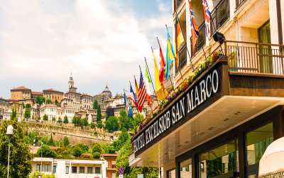 Excelsior San Marco *** Wspaniały hotel z widokiem na starówkę Bergamo