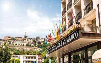Excelsior San Marco *** Wspaniały hotel z widokiem na starówkę Bergamo