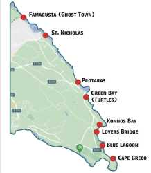 Optional trip, Wycieczka Miasto duchów, Famagusta, Salamina z rejsem na Blue Lagoon i zatokę żółwi z Ayia Napa