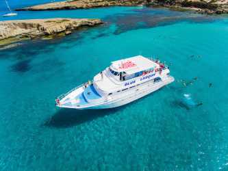 One day trip, Wycieczka Rejs na Blue Lagoon z Pafos rejs poranny z transferem z adresu