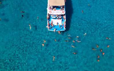 One day trip, Wycieczka Rejs na Blue Lagoon z Pafos rejs poranny z transferem z adresu