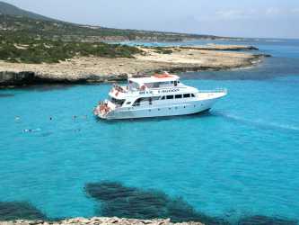 Optional trip, Wycieczka Rejs na Blue Lagoon z Pafos rejs na zachód słońca z transferem z adresu