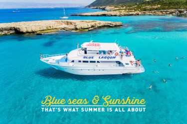 Optional trip, Wycieczka Rejs na Blue Lagoon z Pafos rejs poranny własny dojazd