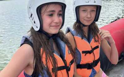 Youth camp, Piecki - obóz "Wodne Wakacje" Mazurskie Chaty, 10 dni 10-14 lat