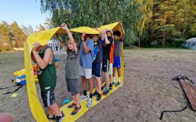 Youth camp, Piecki - kolonia "Mazurski Mixer" Mazurskie Chaty, 10 dni 10-14 lat