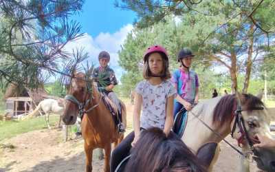 Youth camp, Piecki - obóz konny Mazurskie Chaty, 10 dni 10-14 lat