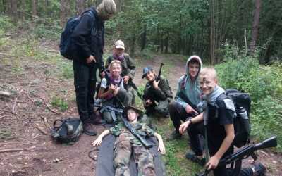 Youth camp, Piecki - obóz Akademia Survivalu Mazurskie Chaty, 10 dni 10-14 lat