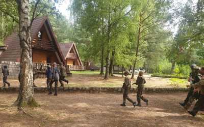 Youth camp, Piecki - obóz Militarny ASG LEVEL 2 Mazurskie Chaty, 10 dni 11-16 lat