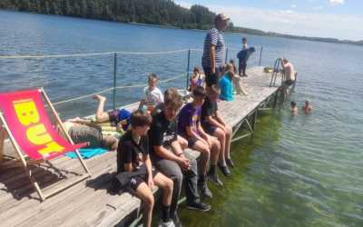 Youth camp, Wiele - Spławik obóz wędkarski OKW Beaver, 10 dni 13-17 lat