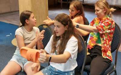 Youth camp, Olsztyn - obóz filmowy z Marysią Krasowską Manor Camp, 10 dni 9-16 lat