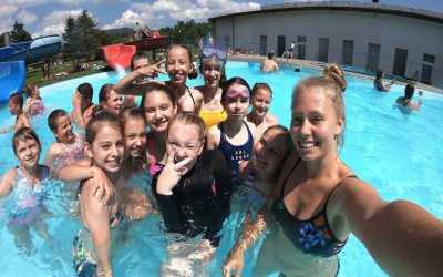 Youth camp, Muszyna - Obóz taneczny z elementami gimnastyki z M. Krasowską OW Kolejarz, 10 dni 9-16 lat