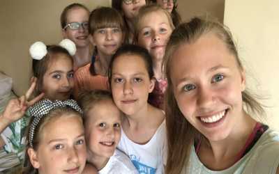 Youth camp, Muszyna - Obóz taneczny z elementami gimnastyki z M. Krasowską OW Kolejarz, 10 dni 9-16 lat