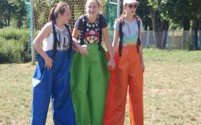 Youth camp, Muszyna - Obóz taneczny z elementami gimnastyki z M. Krasowską OW Kolejarz, 10 dni 9-16 lat