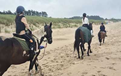 Youth camp, Dąbki - obóz konny nad morzem OW Duet , 10 dni 10-16 lat