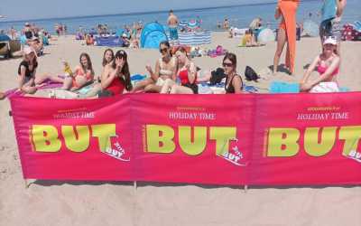 Youth camp, Jastrzębia Góra - obóz "Wakacje na luzie" OW Diuna, 10 dni 14-18 lat