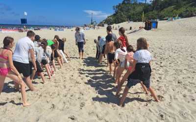 Youth camp, Jastrzębia Góra - obóz Full Time z wycieczkami OW Diuna, 10 dni 9-14 lat